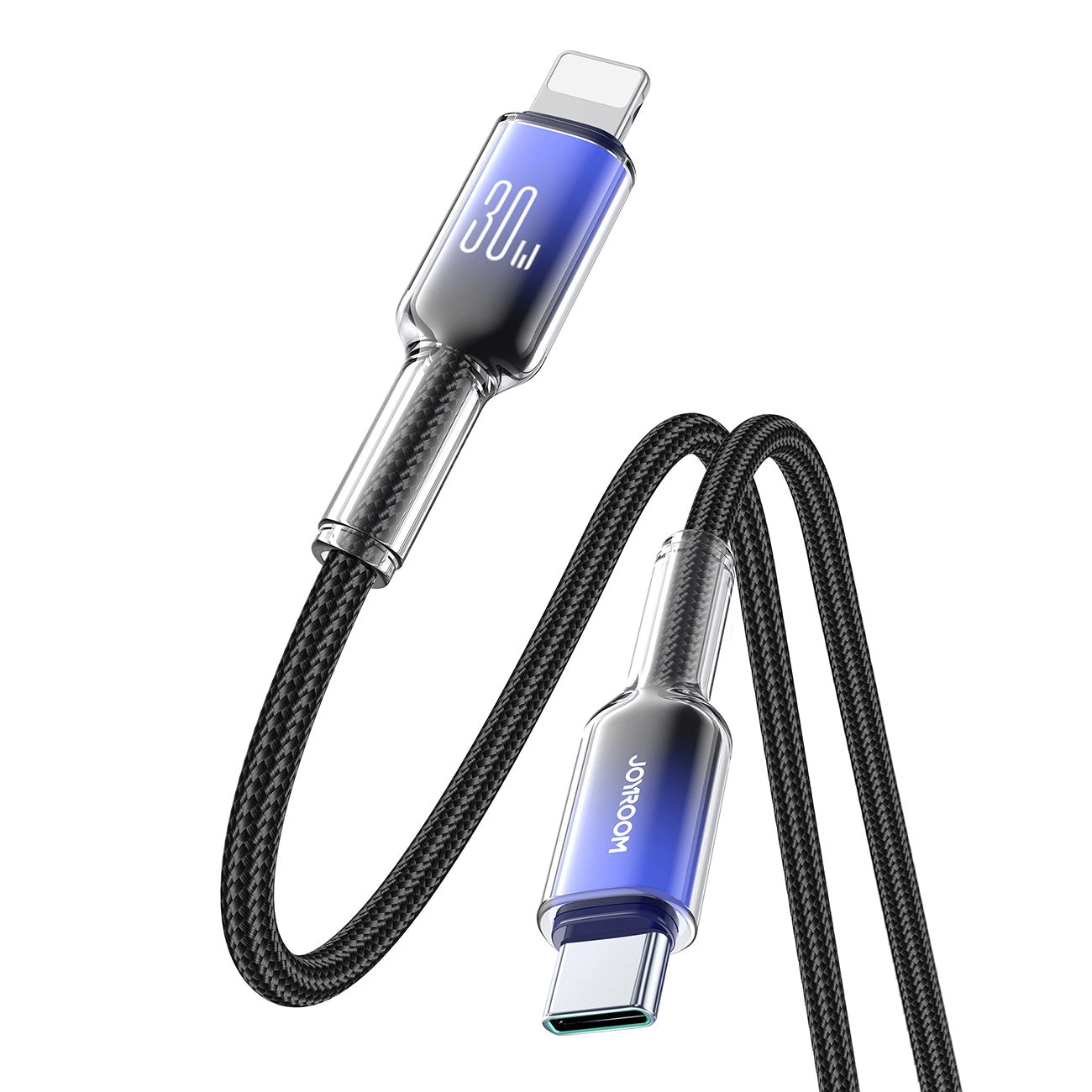 USB-C to Lightning Data and Charging Cable Joyroom S-A42, 30W, 1.2m, Black