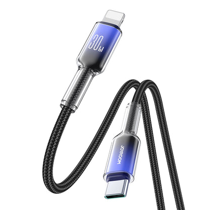USB-C to Lightning Data and Charging Cable Joyroom S-A42, 30W, 1.2m, Black