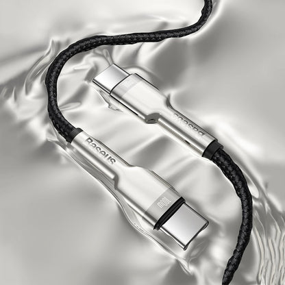 Kabel USB-C do USB-C Baseus Cafule, 100W, 2m, Czarny CATJK-D01