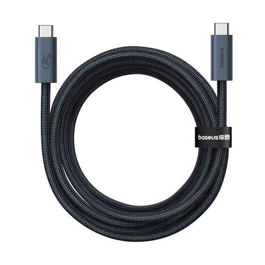 Kabel USB-C do danych i ładowania - USB-C Baseus Flash Series II, 240W, 1.8m, Czarny P10311803112-00