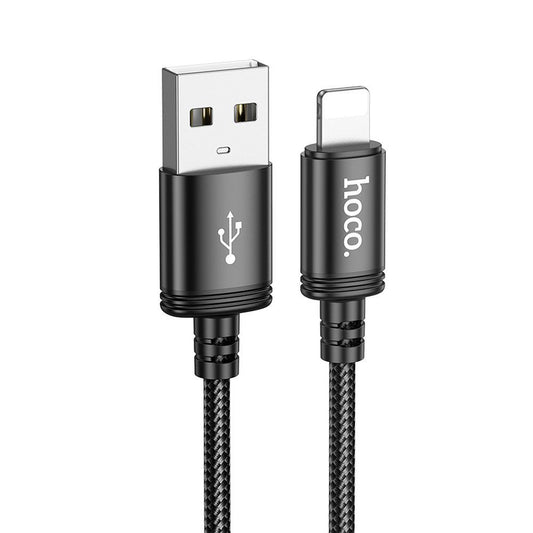 Kabel do danych i ładowania USB-A - Lightning HOCO X89, 18W, 2m, Czarny