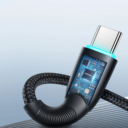 USB-A to USB-C Data and Charging Cable Joyroom S-A32, 100W, 1m, Black