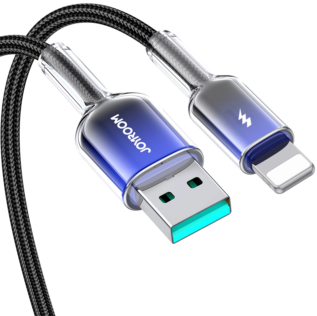 USB-A to Lightning Data and Charging Cable Joyroom S-A42, 18W, 1.2m, Black