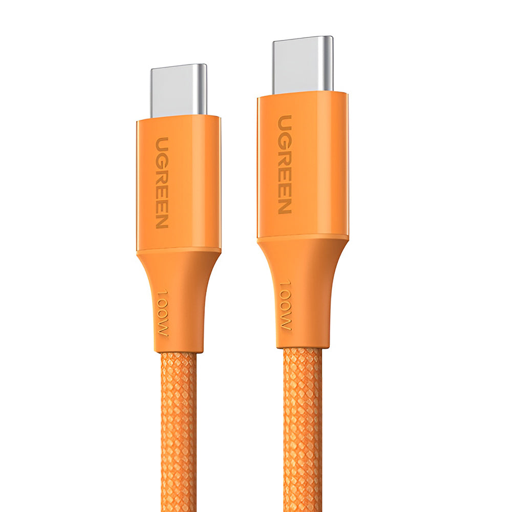 USB-C Data and Charging Cable - USB-C UGREEN L502, 100W, 1m, Orange
