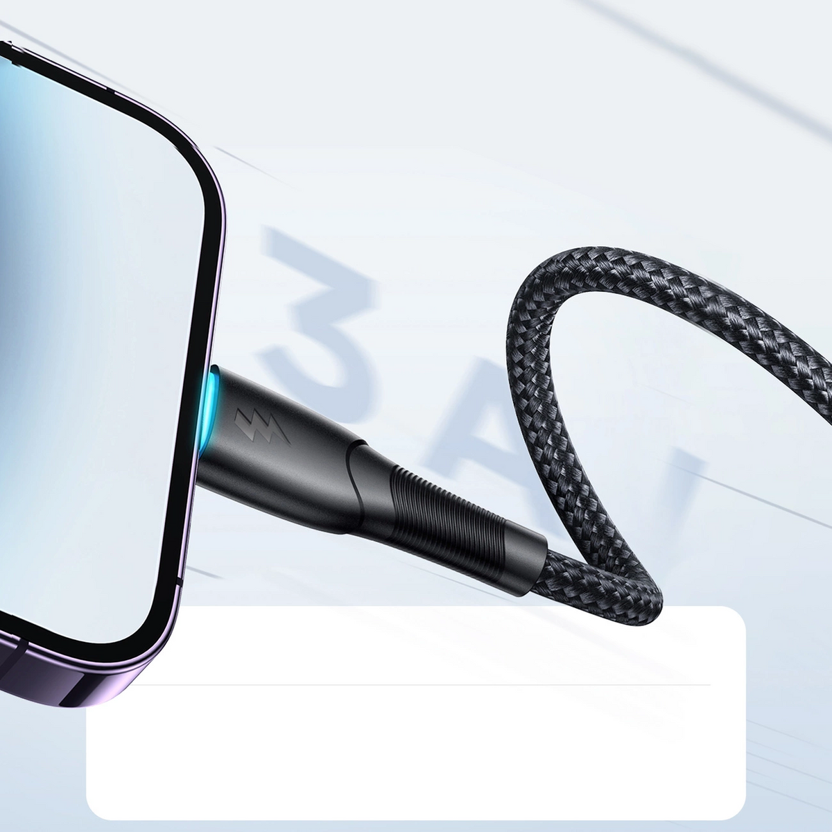 Kabel do transmisji danych i ładowania USB-A – Lightning Joyroom SA32-AL3, 18 W, 1 m, czarny
