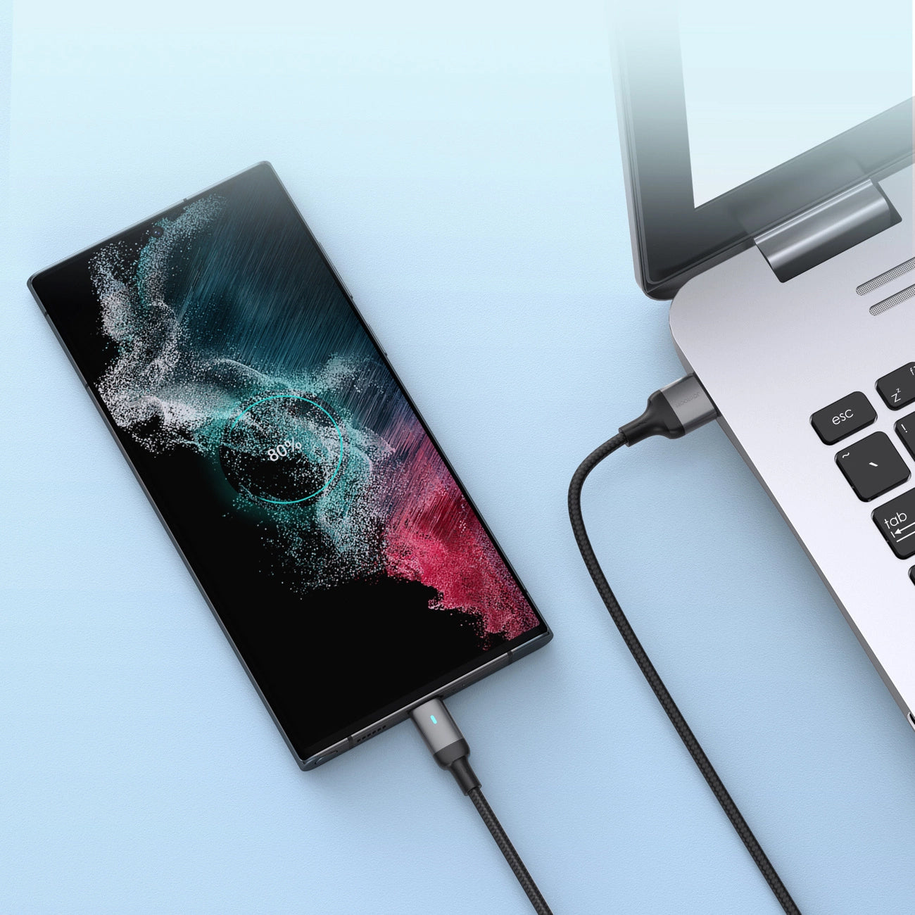 Kabel do danych i ładowania USB-A - USB-C Joyroom A10, 18W, 1.2m, Czarny