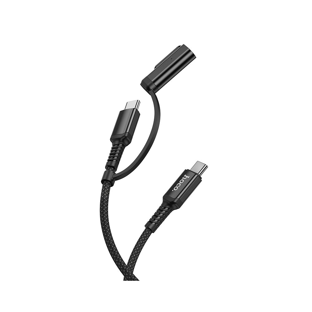Kabel ładowania HOCO U142, USB-C - USB-C / MagSafe 3, 240W, 1.8m, Czarny