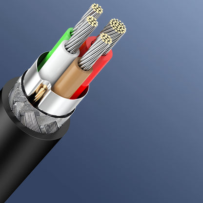 Kabel do danych i ładowania USB-C - USB-C UGREEN US286, 60W, 3m, Czarny