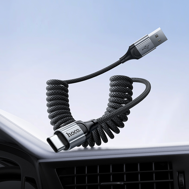 Kabel do danych i ładowania USB-A - USB-C HOCO X121, 18W, 1,5m, Czarny