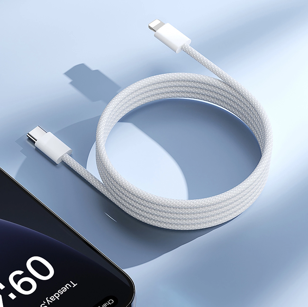 Kabel do danych i ładowania USB-C - Lightning Joyroom S-A45, 30W, 1m, Biały