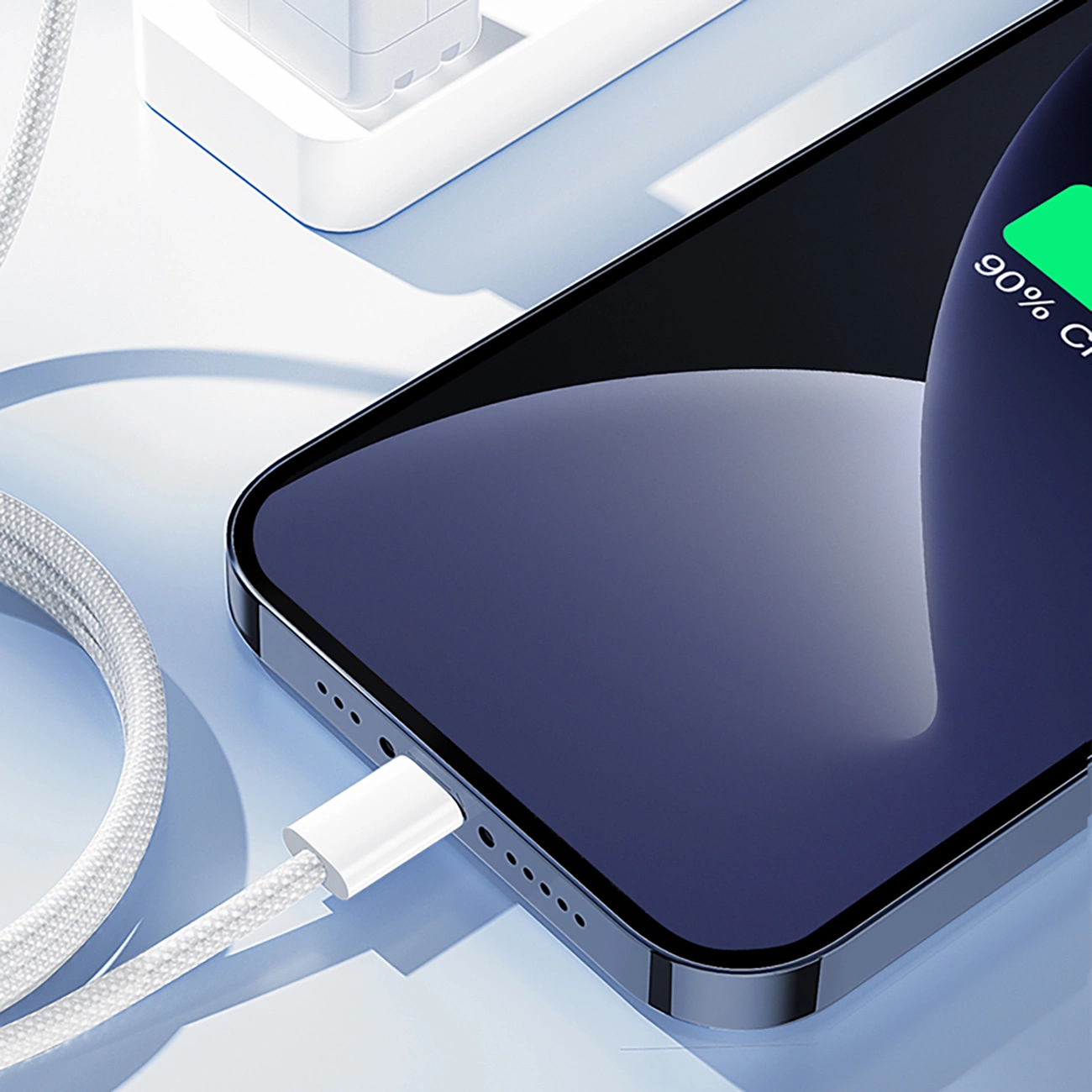 Kabel do danych i ładowania USB-C - Lightning Joyroom S-A45, 30W, 1m, Biały