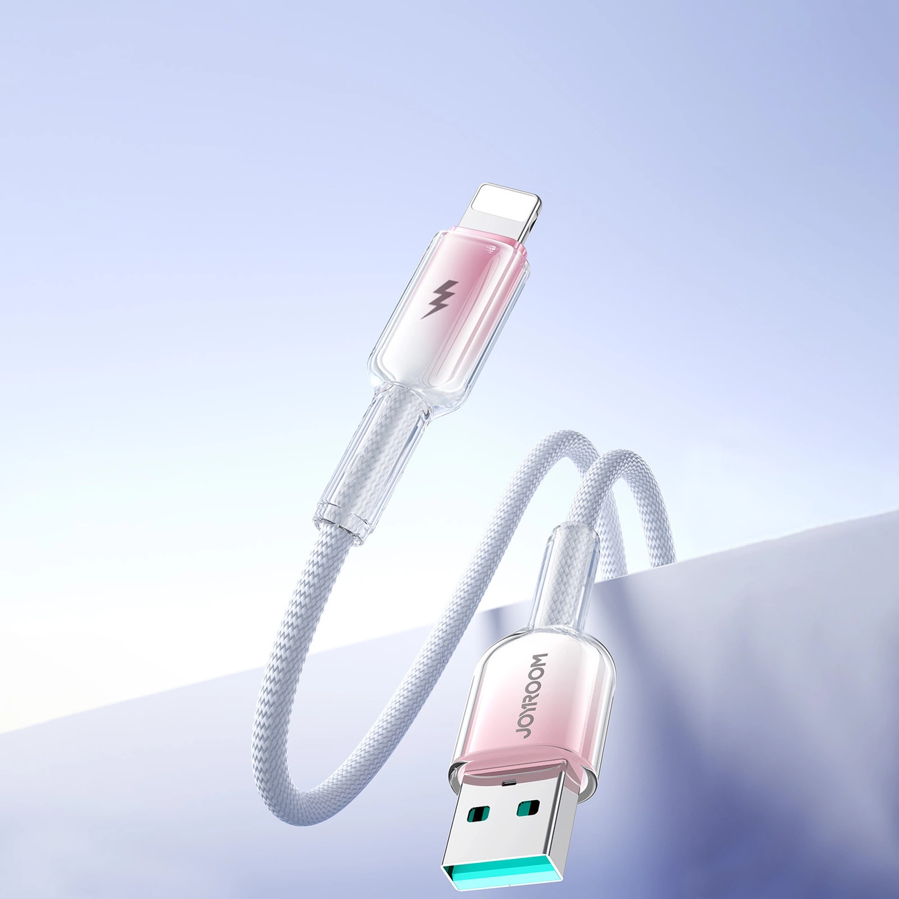 Kabel do przesyłu danych i ładowania USB-A - Lightning Joyroom S-A42, 18W, 1,2m, biały