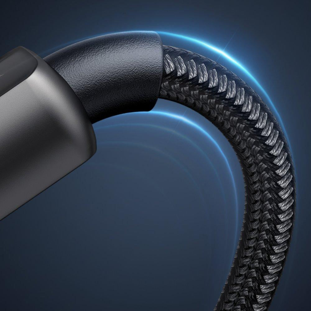 Kabel do danych i ładowania USB-A - Lightning McDodo CA-3620 Wyświetlacz Auto Power Off, 18W, 1.2m, Czarny