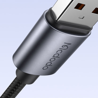 Kabel do danych i ładowania USB-A - Lightning McDodo CA-5660, 18W, 1.2m, Czarny