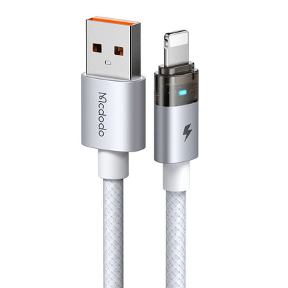 Kabel do danych i ładowania USB-A - Lightning McDodo CA-6912, 18W, 1.2m, Biały