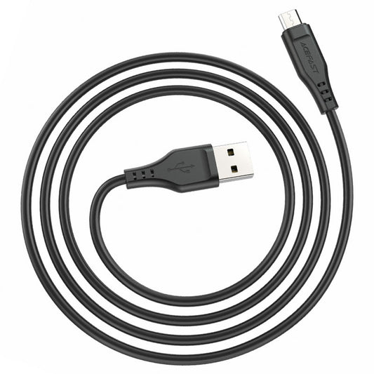 Kabel do danych i ładowania USB-A - microUSB Acefast C3-09, 18W, 1.2m, Biały