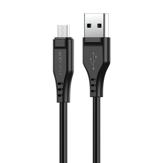 Kabel do danych i ładowania USB-A - microUSB Acefast C3-09, 18W, 1.2m, Czarny