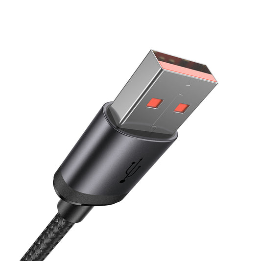Kabel do danych i ładowania USB-A - microUSB McDodo CA-3990, 18W, 1m, Czarny