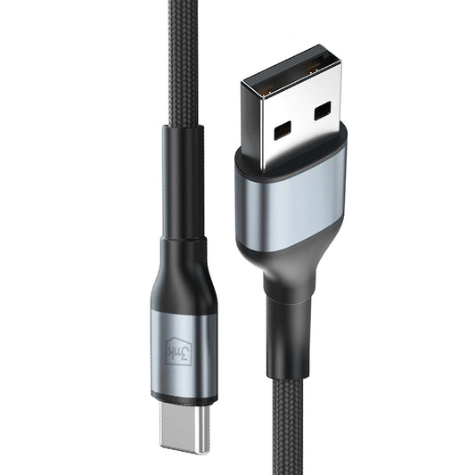 Kabel do danych i ładowania USB-A - USB-C 3MK Hyper N 18, 18W, 1m, Czarny