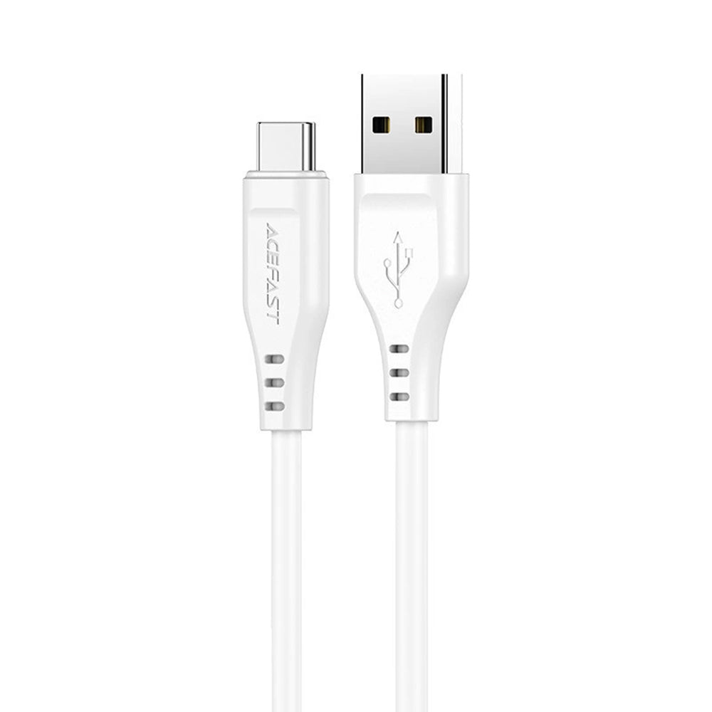 Kabel do danych i ładowania USB-A - USB-C Acefast C3-03, 60W, 1,2m, Biały
