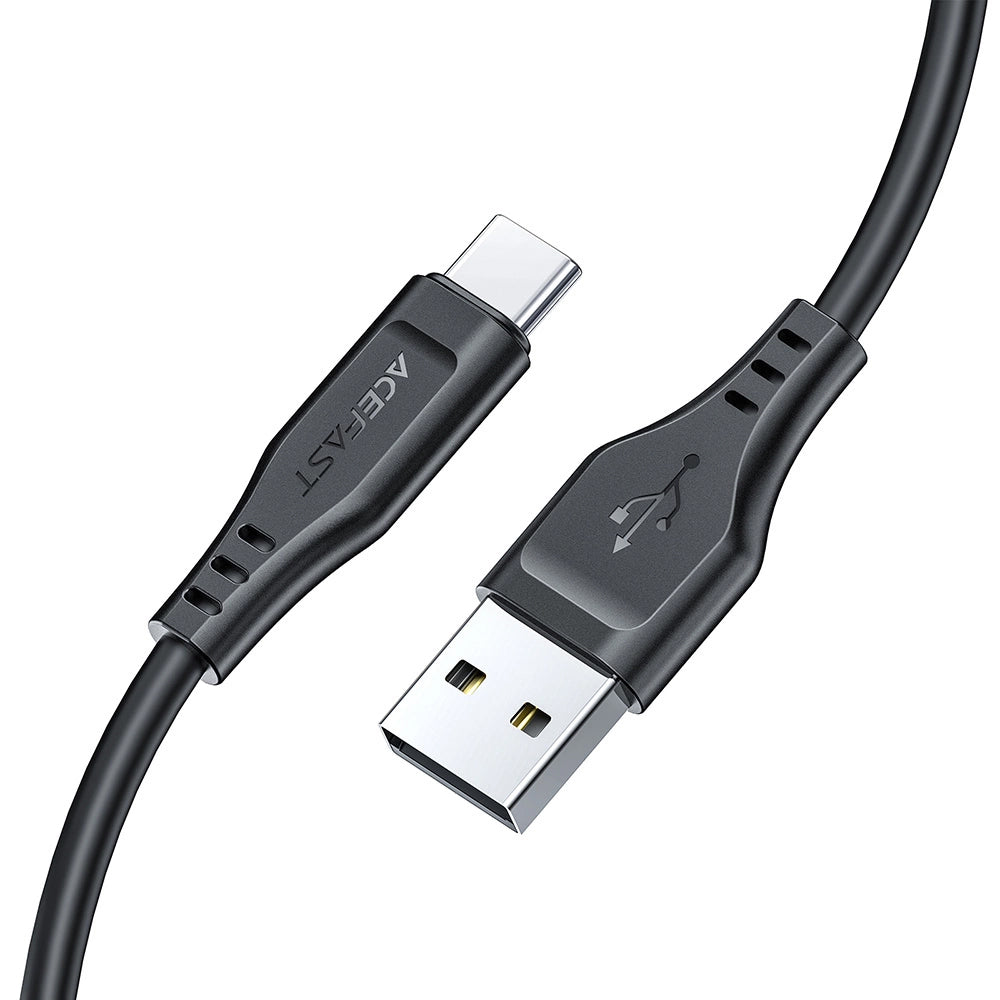 Kabel do danych i ładowania USB-A - USB-C Acefast C3-03, 60W, 1,2m, Biały