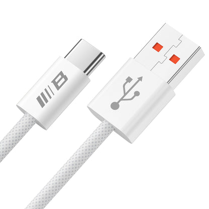 Kabel do danych i ładowania USB-A - USB-C Blueo, 18W, 1.5m, Biały