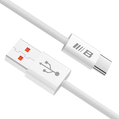 Kabel do danych i ładowania USB-A - USB-C Blueo, 18W, 1.5m, Biały
