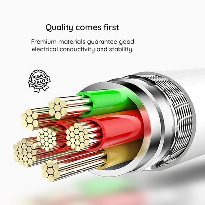 Kabel do danych i ładowania USB-A - USB-C Lito LD03T, 18W, 1m, Biały