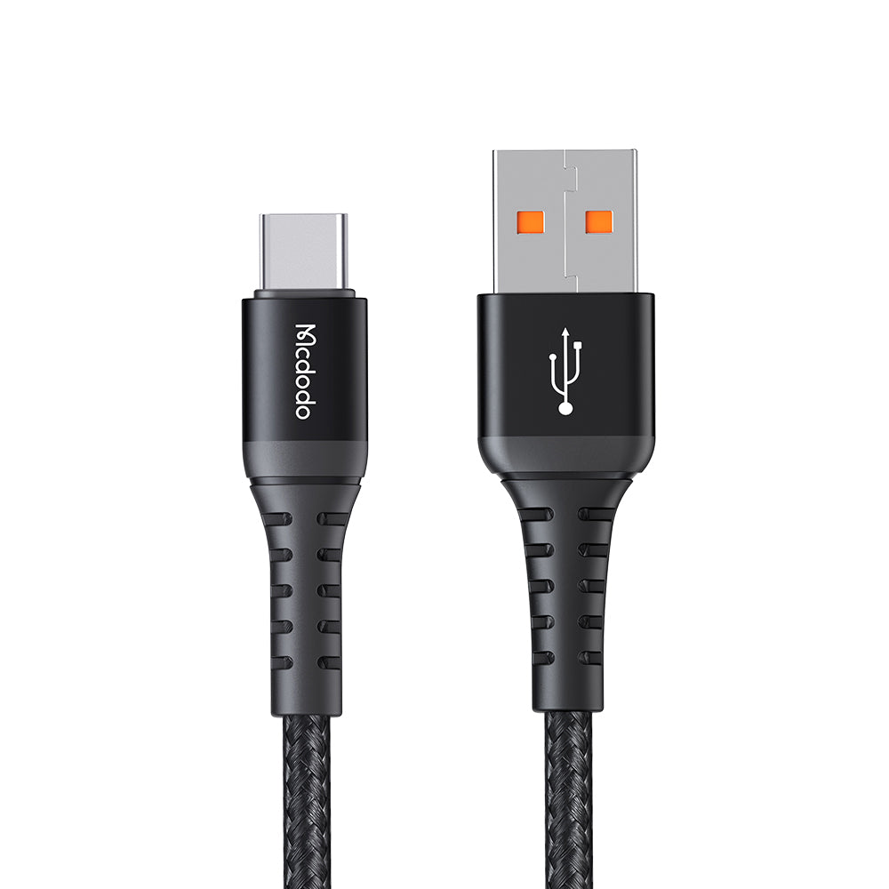 Kabel do danych i ładowania USB-A - USB-C McDodo CA-2271, 18W, 1m, Czarny