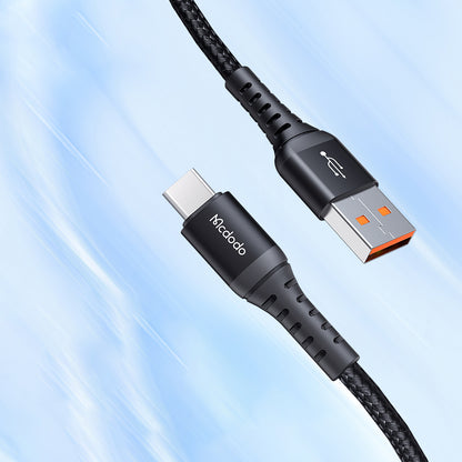 Kabel do danych i ładowania USB-A - USB-C McDodo CA-2271, 18W, 1m, Czarny