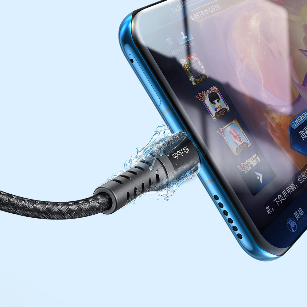 Kabel do danych i ładowania USB-A - USB-C McDodo CA-2271, 18W, 1m, Czarny