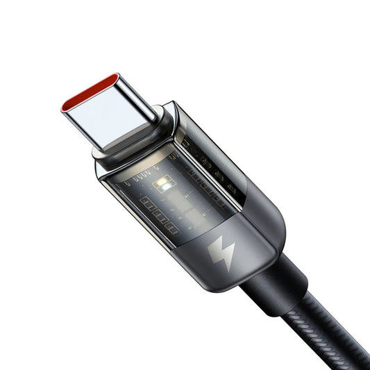 Kabel do danych i ładowania USB-A - USB-C McDodo CA-3150 Auto Power Off, 100W, 1.2m, Czarny