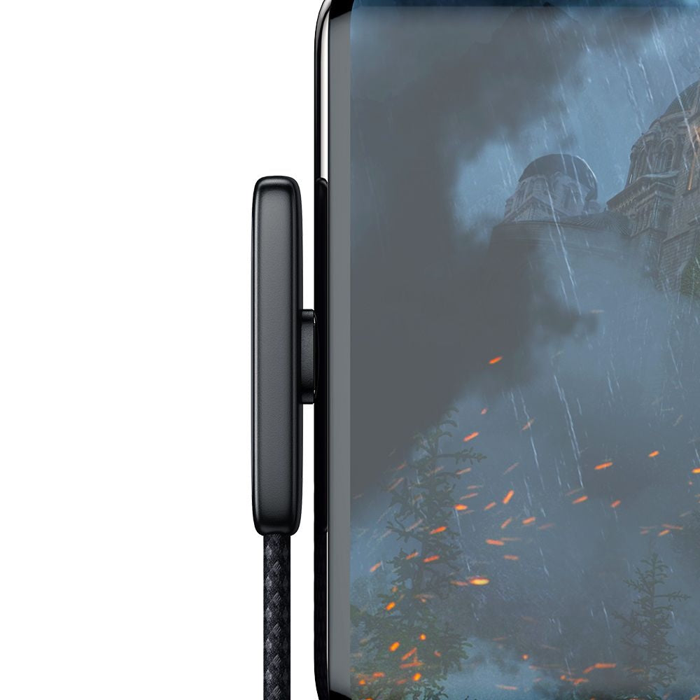 Kabel do danych i ładowania USB-A - USB-C McDodo CA-3340 Angled, 100W, 1.2m, Czarny