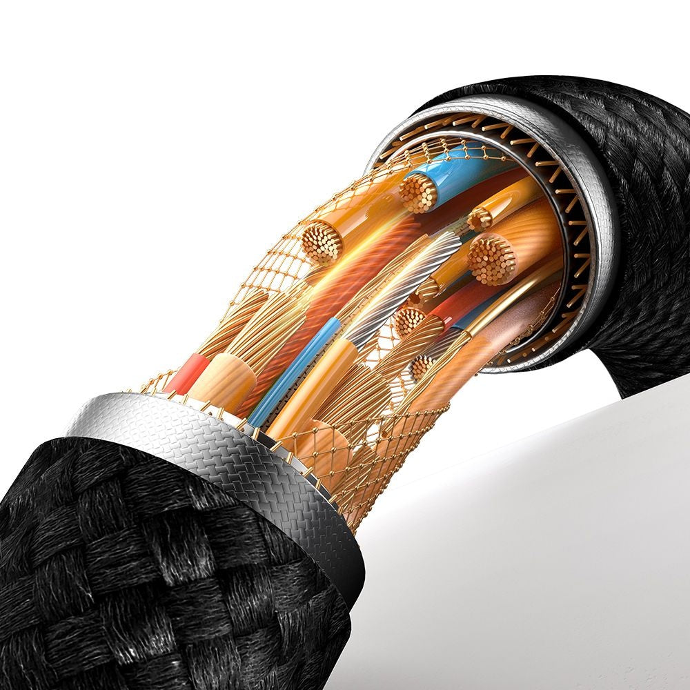 USB-A to USB-C McDodo CA-6650 Data and Charging Cable, Auto Power Off, 100W, 1.2m, Black