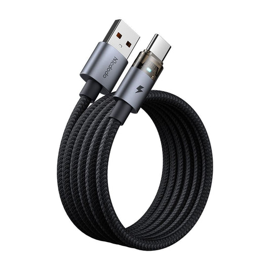 Kabel do danych i ładowania USB-A - USB-C McDodo CA-6890, 66W, 1.2m, Czarny