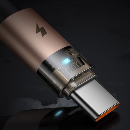 USB-A to USB-C Data and Charging Cable McDodo CA-6891, 66W, 1.2m, Gold