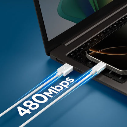 Kabel do danych i ładowania USB-A - USB-C Spigen Essential, 60W, 1m, Biały