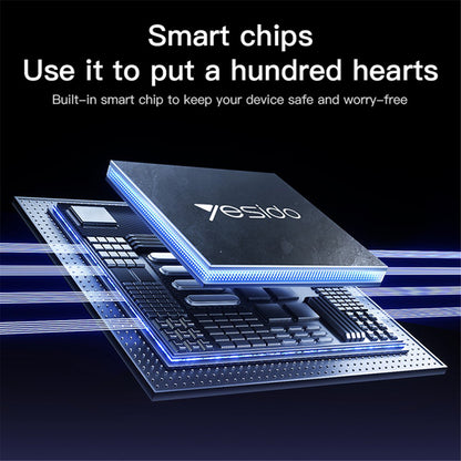 Kabel do danych i ładowania USB-A - USB-C Yesido CA130C, 18W, 2m, Czarny