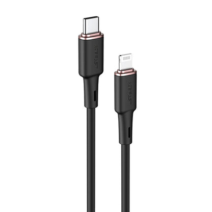 Kabel do danych i ładowania USB-C - Lightning Acefast C2-01, 30W, 1.2m, Czarny