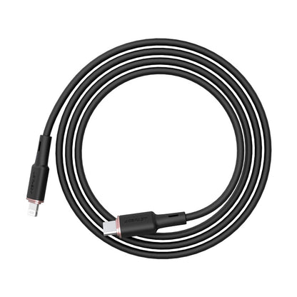 Kabel do danych i ładowania USB-C - Lightning Acefast C2-01, 30W, 1.2m, Czarny