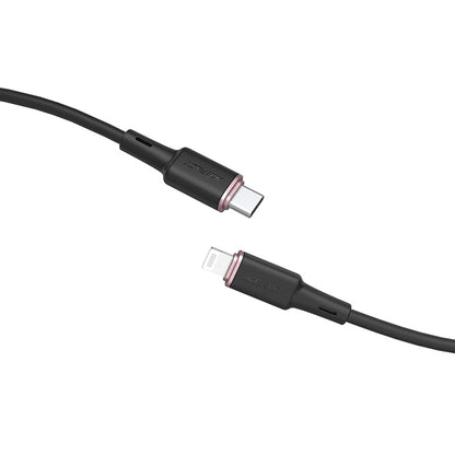 Kabel do danych i ładowania USB-C - Lightning Acefast C2-01, 30W, 1.2m, Czarny