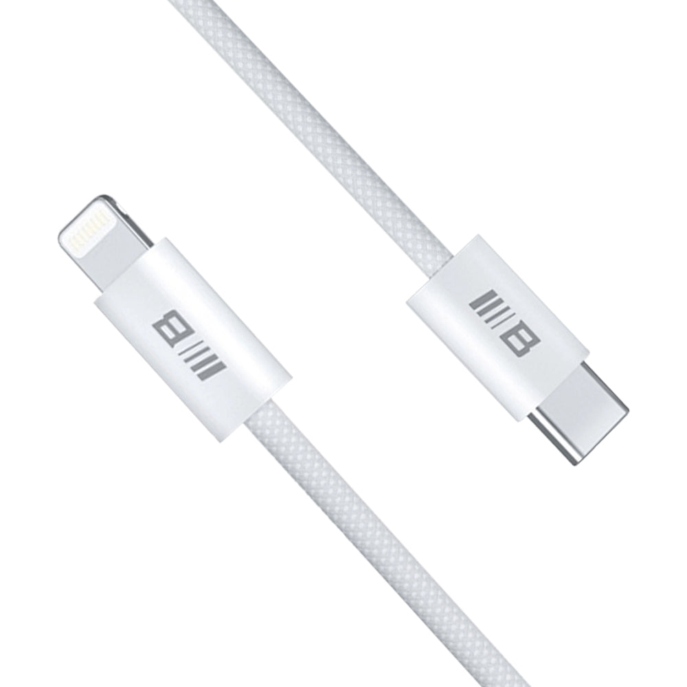 Kabel do danych i ładowania USB-C - Lightning Blueo, 20W, 2m, Biały