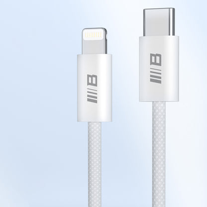 Kabel do danych i ładowania USB-C - Lightning Blueo, 20W, 2m, Biały