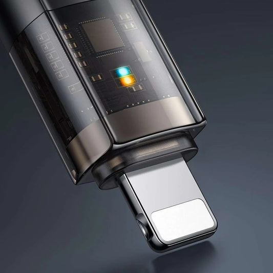 Kabel do danych i ładowania USB-C - Lightning McDodo CA-3160 Auto Power Off, 36W, 1.2m, Czarny