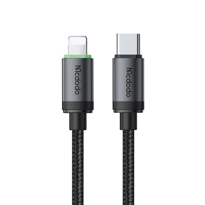 Kabel do danych i ładowania USB-C - Lightning Mcdodo CA-4820, 36W, 1m, Czarny