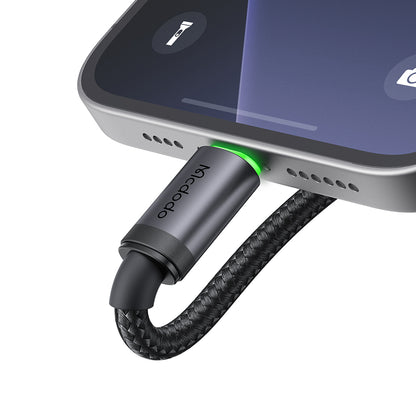 Kabel do danych i ładowania USB-C - Lightning Mcdodo CA-4820, 36W, 1m, Czarny
