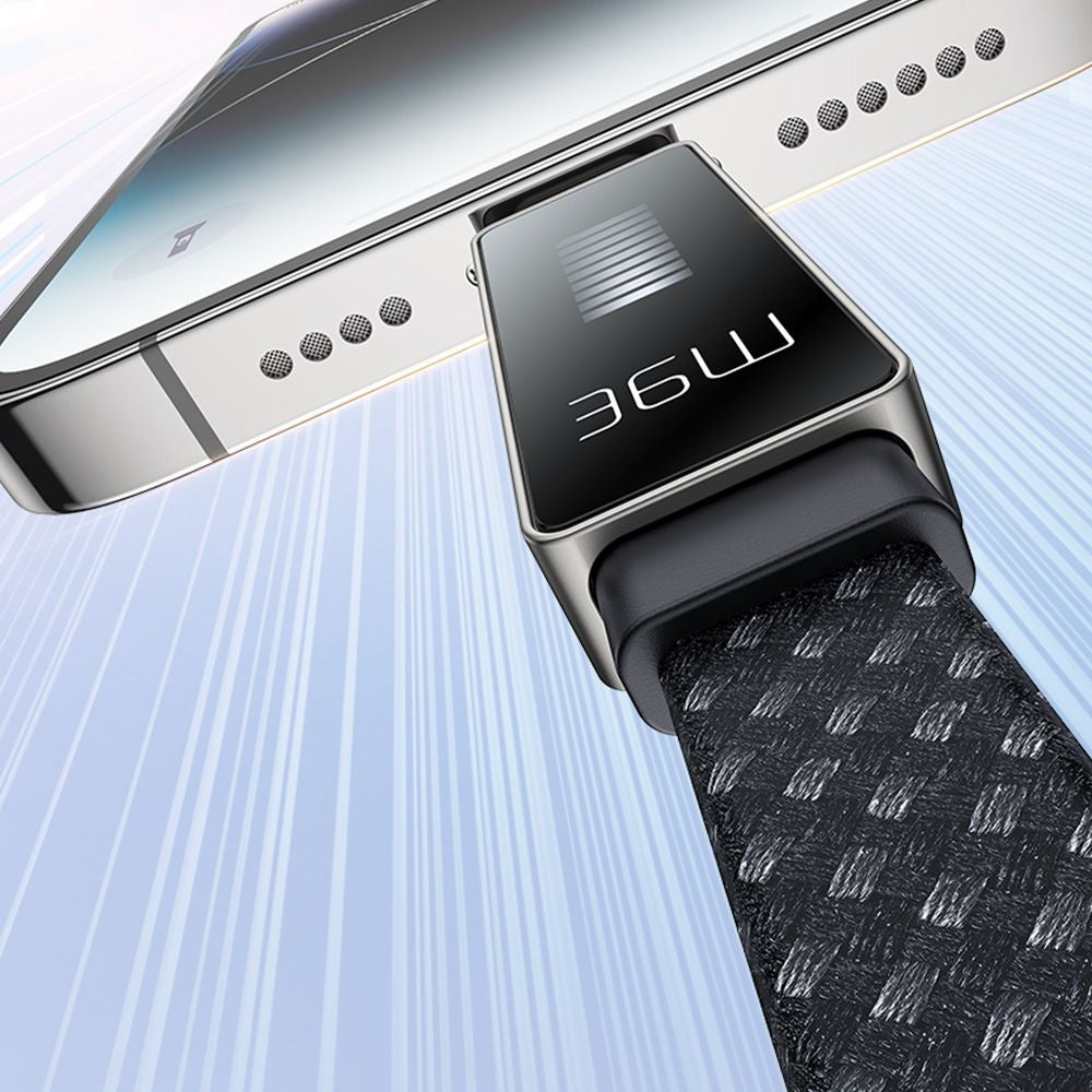 USB-C to Lightning McDodo CA-4960 Rythm Display Data and Charging Cable, 36W, 1.2m, Black