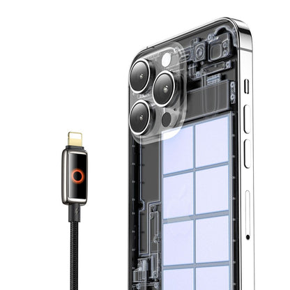 Kabel do danych i ładowania USB-C - Lightning McDodo CA-6670 Auto Power Off, 36W, 1.2m, Czarny