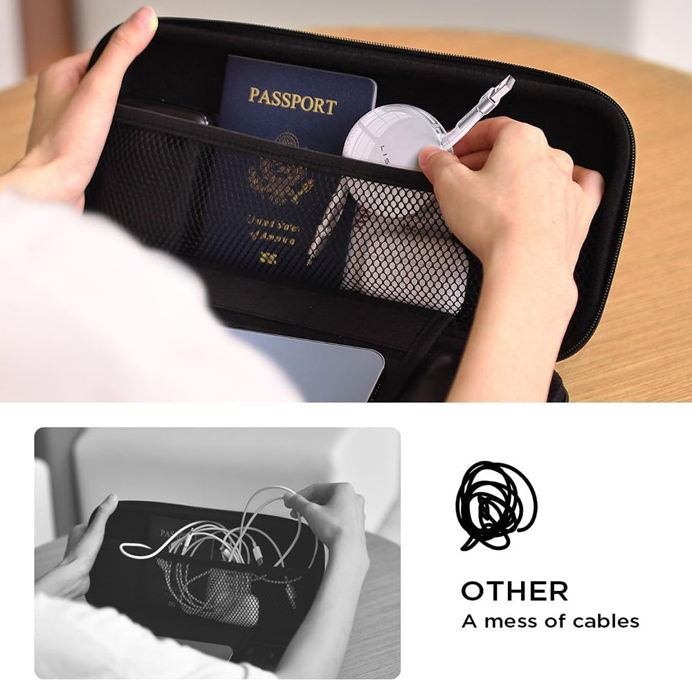 USB-C / USB-A Data and Charging Cable - USB-C / Lightning Lisen, 60W, 1m, White YL0123030001