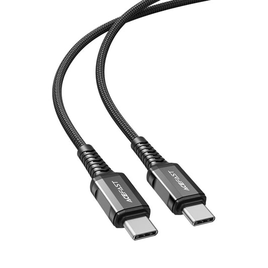 Kabel do danych i ładowania USB-C - USB-C Acefast C1-03, 60W, 1.2m, Czarny